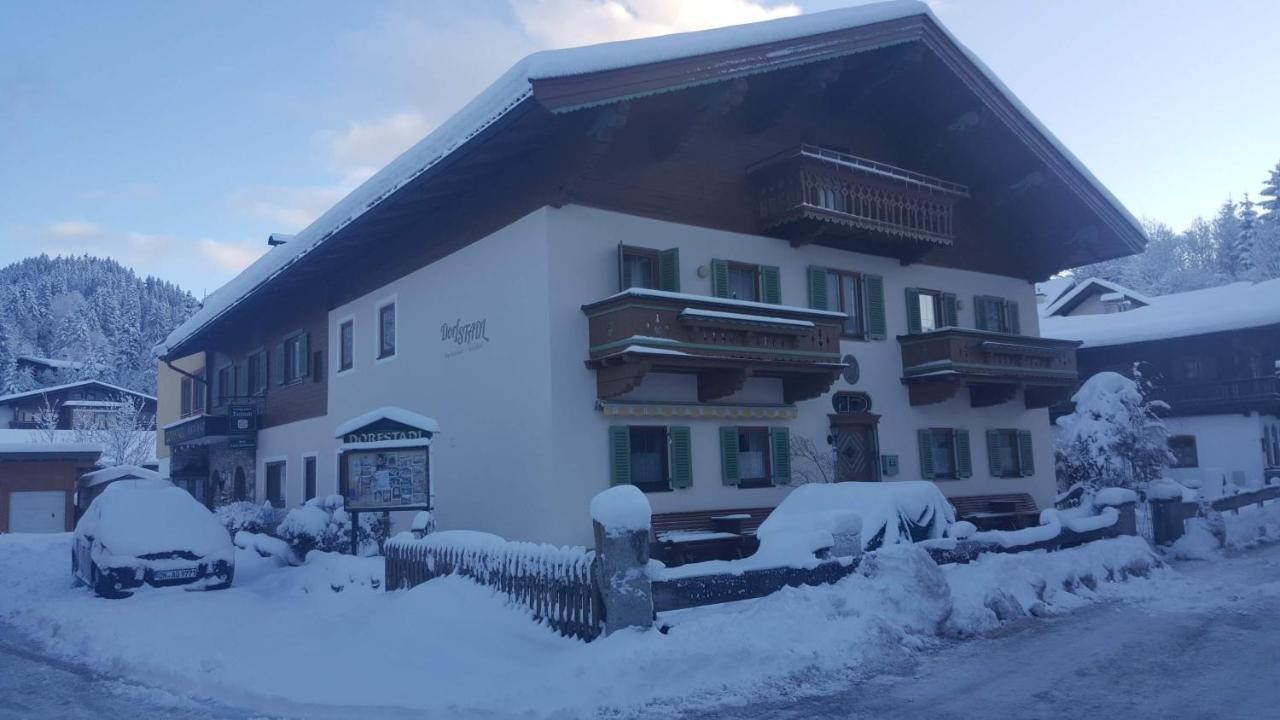 Landgasthof Dorfstadl Kössen Exterior foto